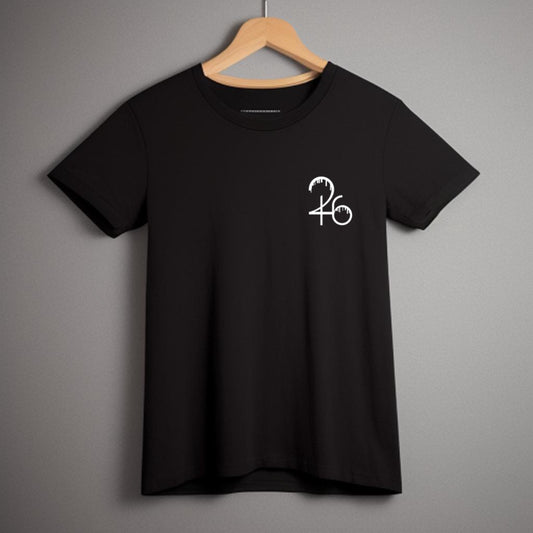 216 black dripping t-shirt